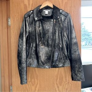 K. Jordan metallic jacket. Size Large.